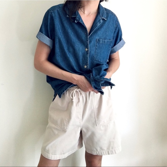 Ecru cotton loungers - Picture 6 of 11